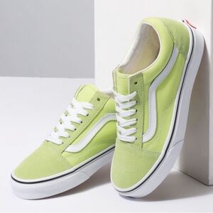 Vans Sharp Green Old Skool Classic Skate Shoes